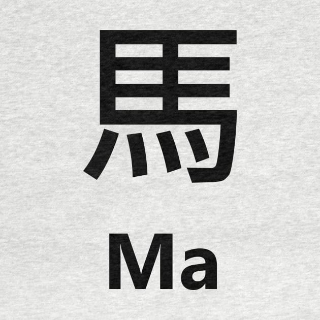 Chinese Surname Ma 馬 by MMDiscover